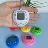 1PCs Tamagotchi Electronic Games Pets Gift Keyring Heart-shaped Console Interactive Toys Classic Mini Tamagoc Keychain 1