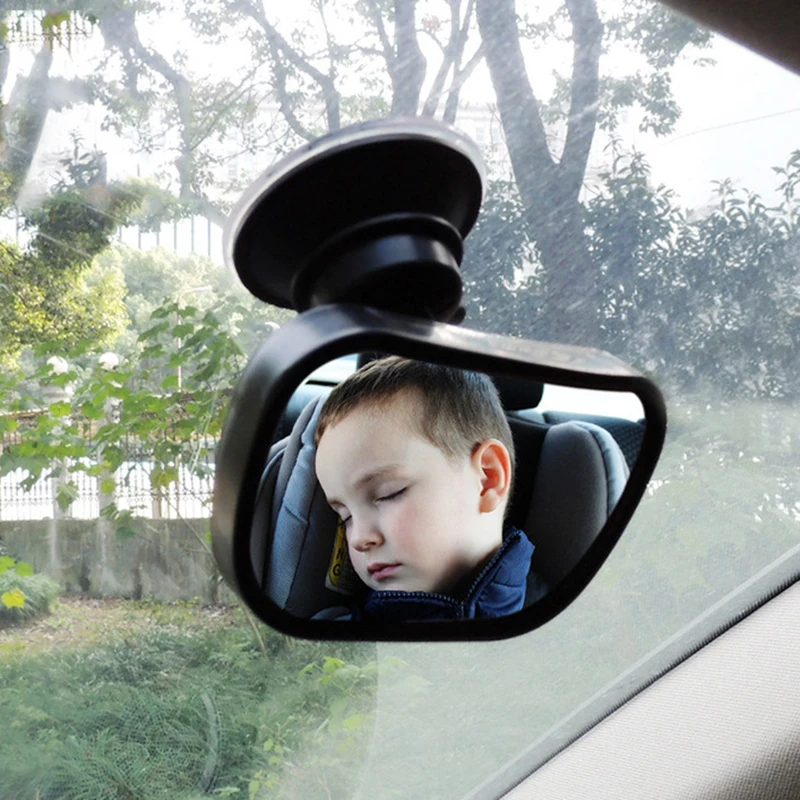 2 In 1 Kids Monitor Baby Rear View Mirror In-Car Baby Observation Mirror Car Rear Seat Child Safety Easy Installation