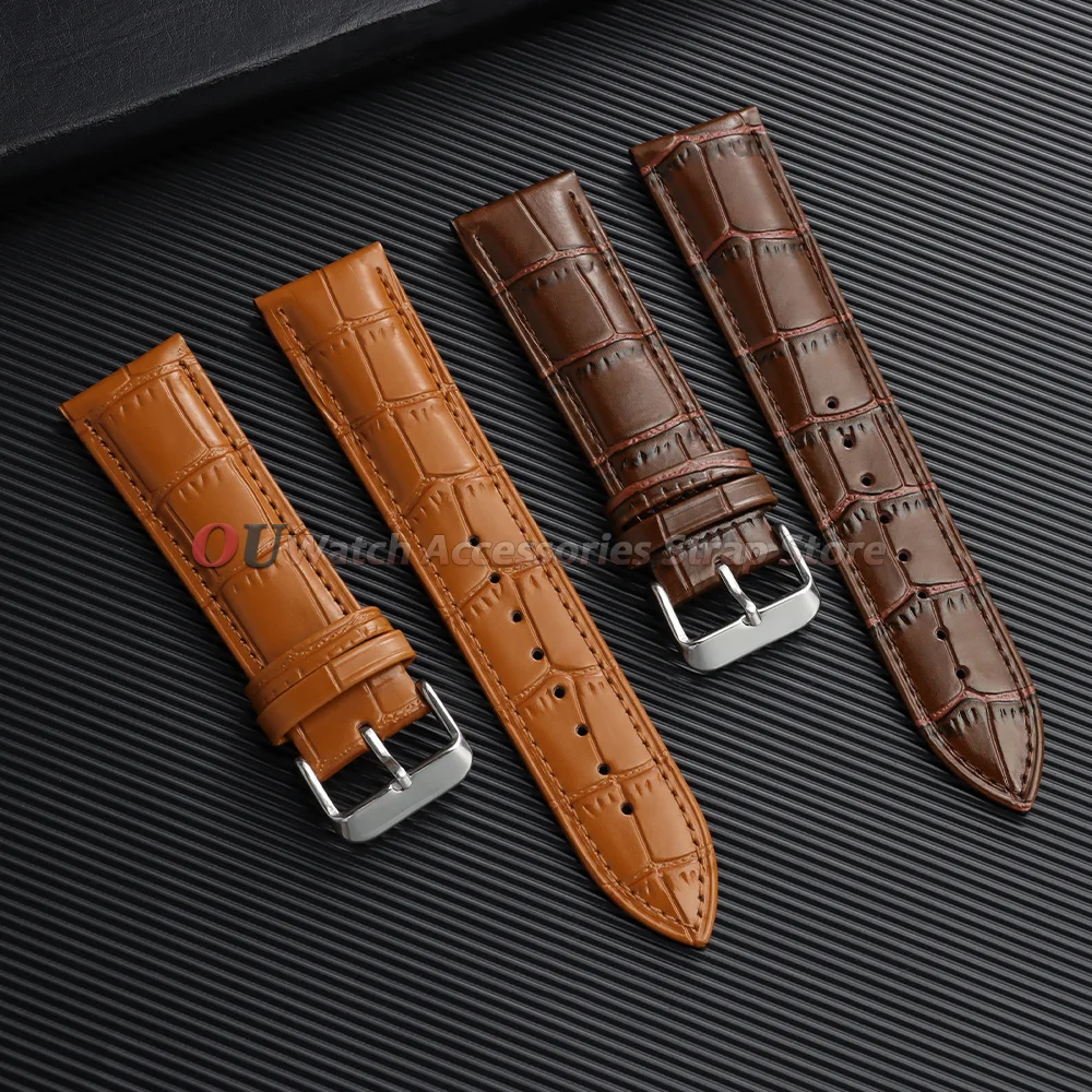 Universal Genuine Leather Wristband for Watches - Premium Sports Accessory