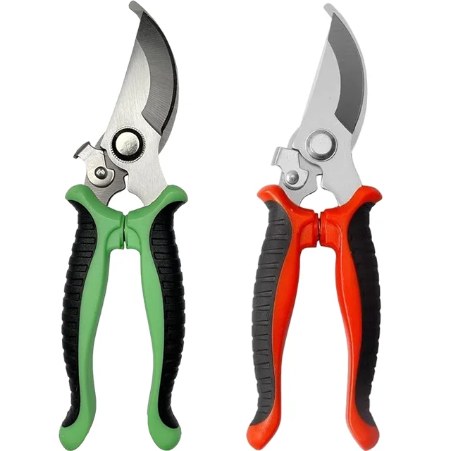 Garden Pruning Shears Anti-Slip Locking Handle Professional Flower Repair Multi-Functional for Branches Rattan