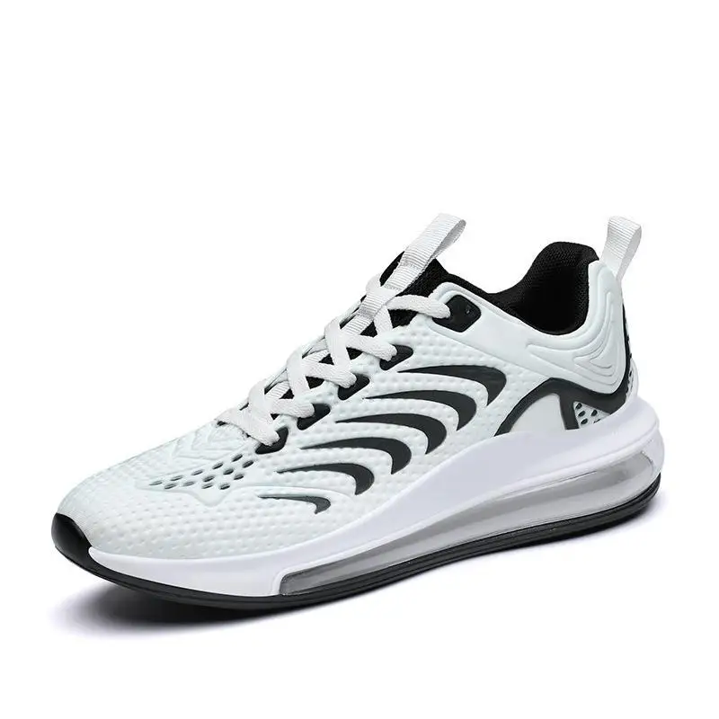 

2022 Spring New Fashion Shoes Men's Fashion Sports Shoes Air Cushion Shoes Running Shoes Flying Weave Casual Shoes