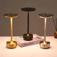 TrendyHome Nordic Rechargeable Table Lamp Touch Led Lamp Coffee Table Decor Bedroom Decoration For Study Bedside Cute Desk Light 2