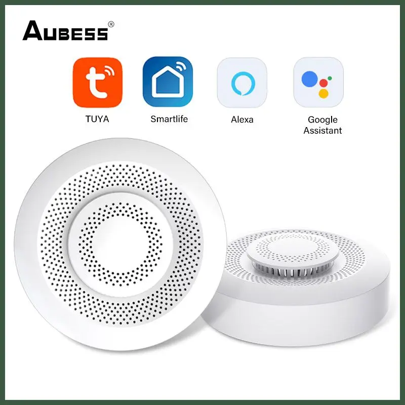 

Термометр Tuya, с датчиком углекислого газа, Wi-Fi, измеритель температуры и влажности