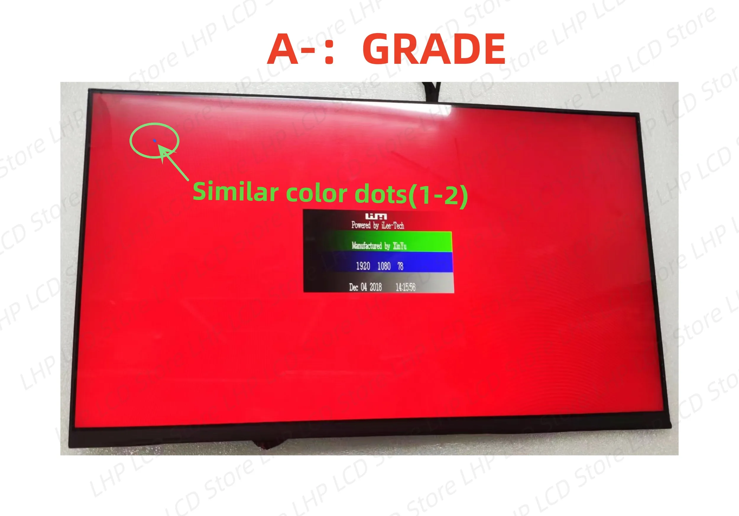 Dalle Écran 13.3" B133QAN03.2 - Résolution 2560x1600 - IPS - Pour Réparation