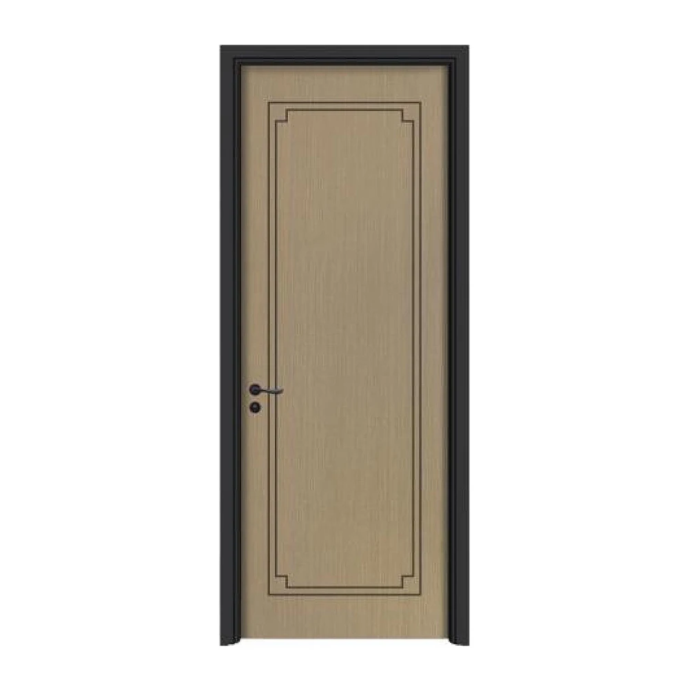 Best selling high quality solid wooden door with modern simple design for interior bedroom solid wood door 3