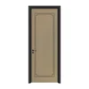 Best selling high quality solid wooden door with modern simple design for interior bedroom solid wood door 3