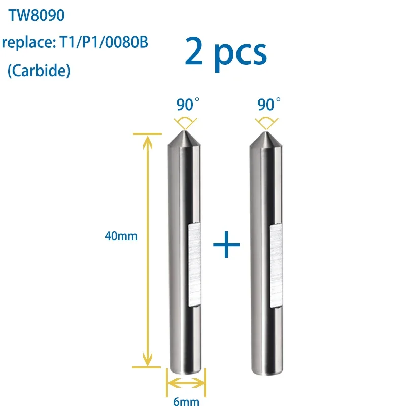 Key Cutting Machine Tracer Point High Security Carbide Tracer Point 80&deg;-105 For Key Machine to Copy Dimple Keys