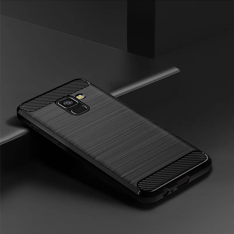 Premium Soft TPU Carbon Fiber Shockproof Phone Case