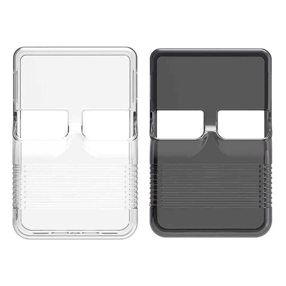 Durable Transparent TPU Protective Case for Handheld Game Console - Waterproof and Anti-Scratch Cover with Storage Box