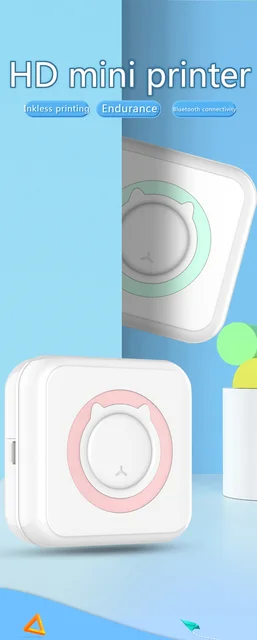 Mini Stampante Termica Bluetooth - Per Smartphone, Con Carta Adesivi, Senza Inchiostro - Foto 5
