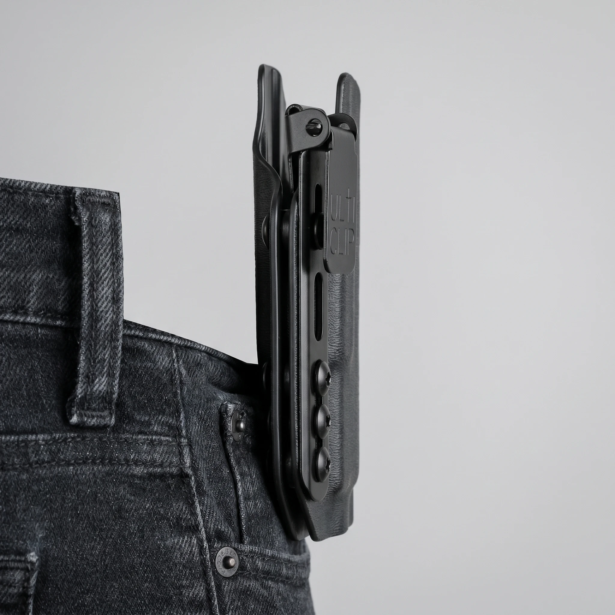 Universal Concealed Carry Quick Release Knife Sheath Clip Accessory