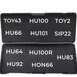 1pcs 2IN1 LISHI 2IN1TOY43 HU100 HU66 TOOL HU92 HU64 HU101 SIP22 TOY2 HON66 HU83 HU100(10) HU87 TOY2014 locksmith TOOLS