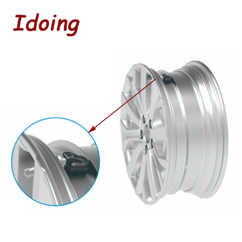 Malide 특수 TPMS 최신 기술 자동차 타이어 진단 도구, 미니 내부 센서 자동 지원 바 및 PSI 포함