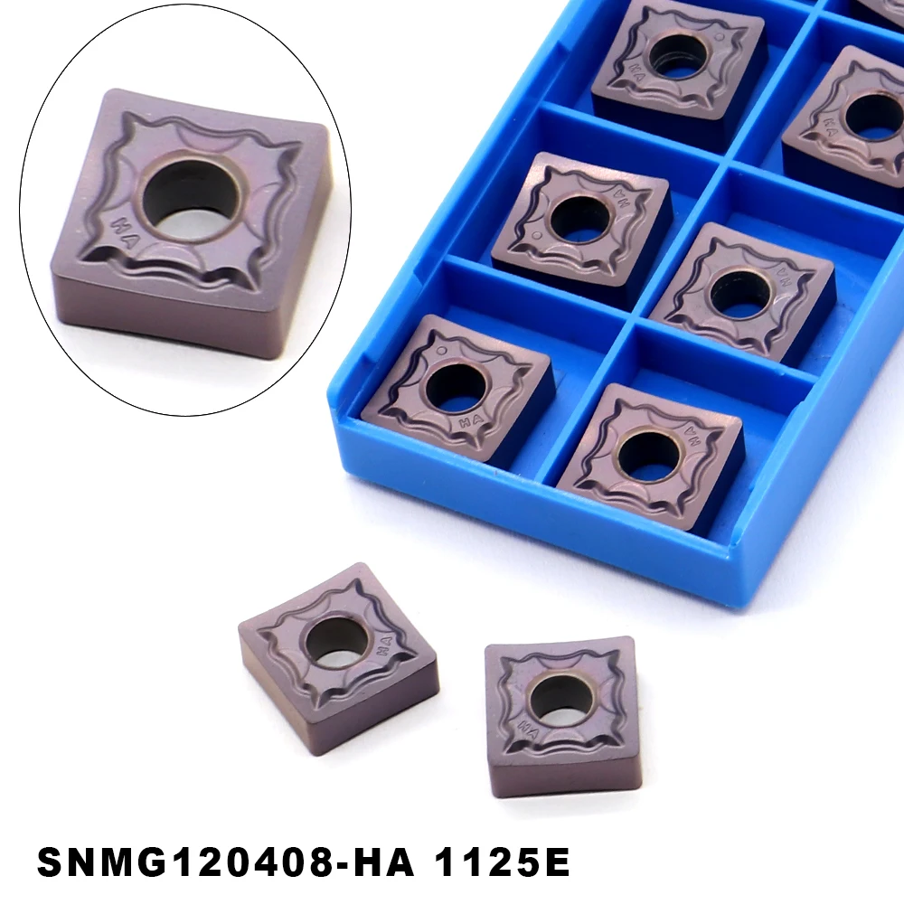 

SNMG120408-HA 1125E карбидные вставки, внешний токарный инструмент, токарный станок с ЧПУ, резец, инструменты для резки Металлических Лезвий, токарная вставка, режущие инструменты