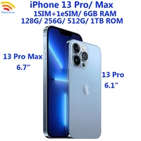 98% جديد وأصلي Apple iPhone 13 Pro Max 6.7 1