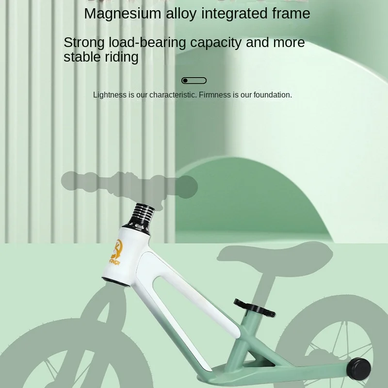 Children's Balance Car 1-3 to 6 Years Old Magnesium Alloy Pedalless Two Wheel Roller Coaster Baby Balance Bicycle