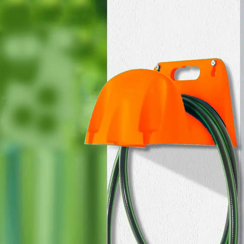 Plastic wall mounted hose storage rack Durable Water Hose Holder Garden Hose Hooks for Outside Hose Brackets