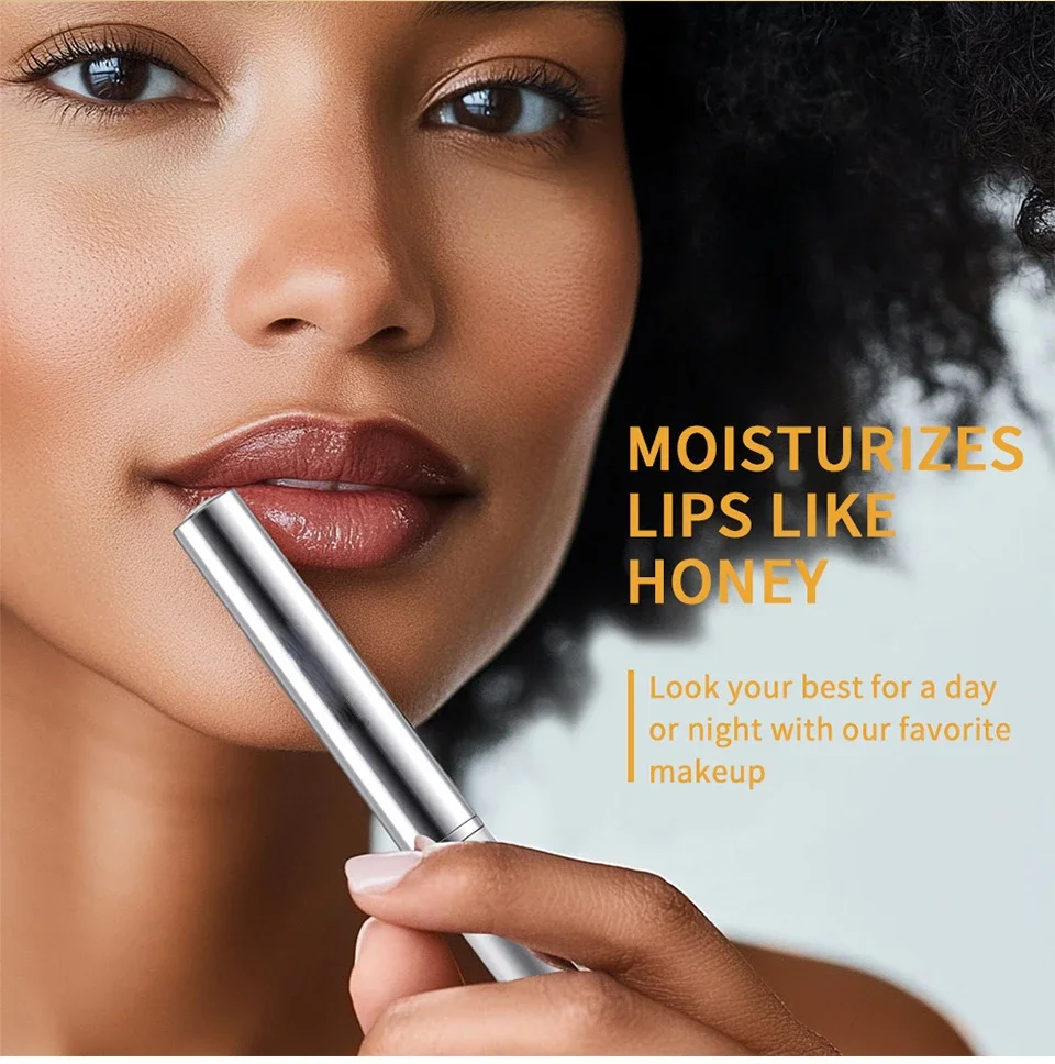 Description Picture 3 of itemNEW Black Honey Colorless Lip Balm Lipstick Long Lasting Hygienic Moisturizing Lips Plumper Nourish Makeup Lip Care Cosmetics