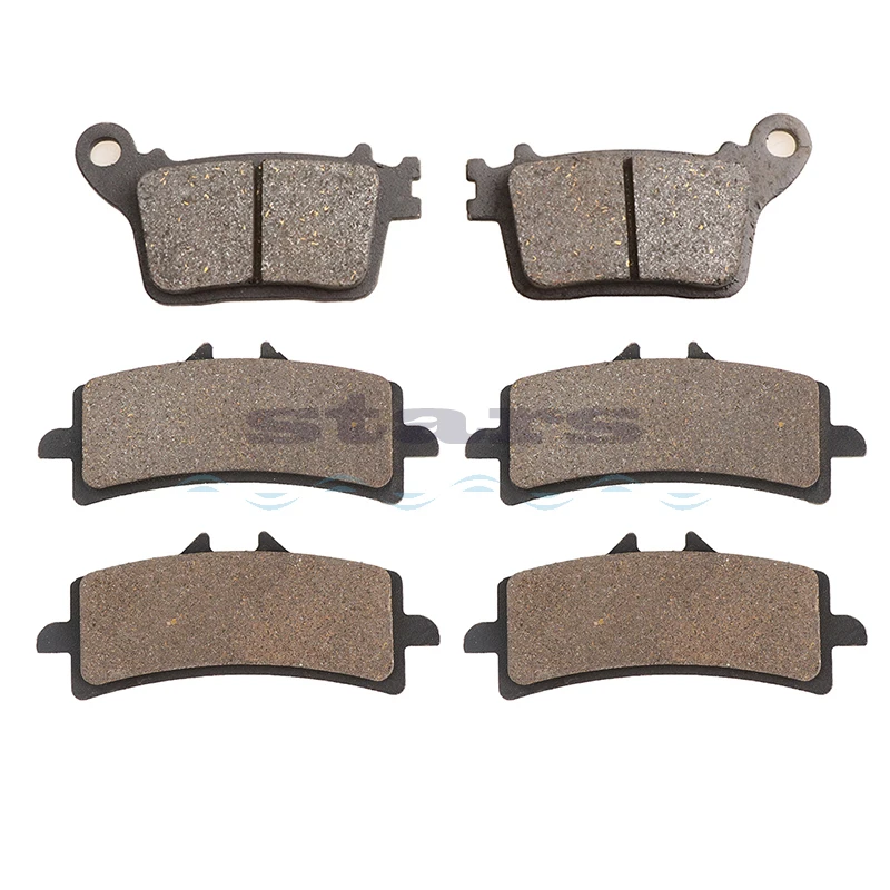 Foreverun Motor F+R Organic Brake Pads For Suzuki GSXR600/750 (2004-05) & GSXR1000 (2004-06) – Carbon Organic