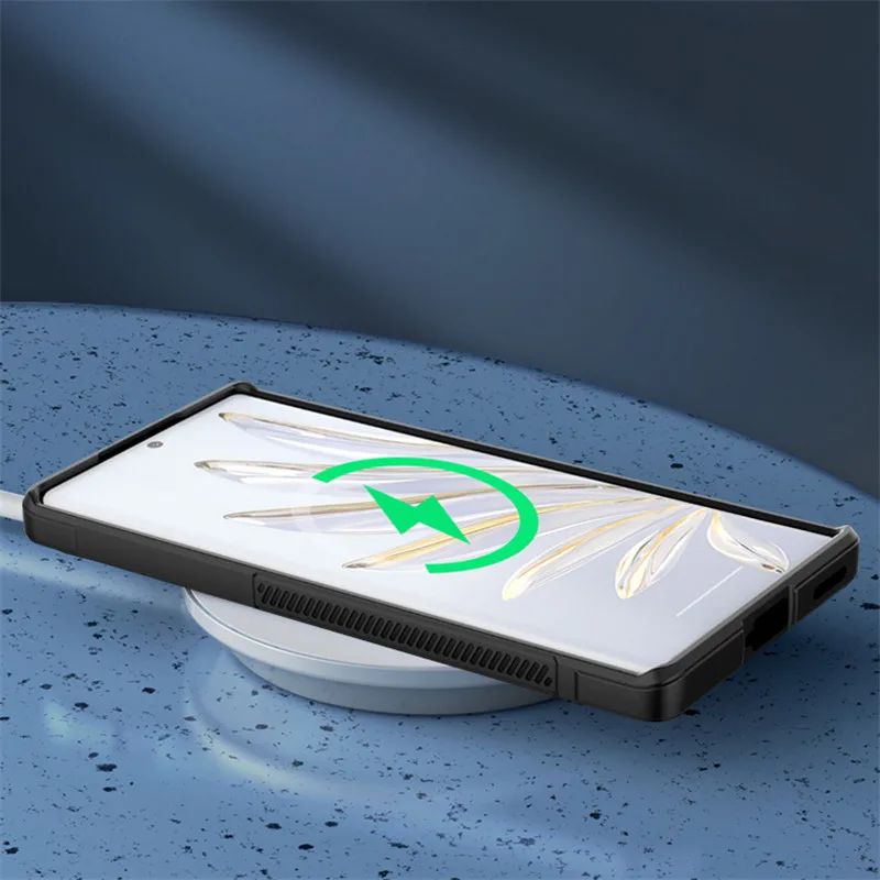 Shockproof Soft Silicone Rubber Bumper Phone Cover, 6.67 Inch