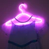 Neon Sign Clothes Hanger LED Light Clothing Hanger Convenient To Use With Switch Practical Clothes Organizer Hanger Romantic 3