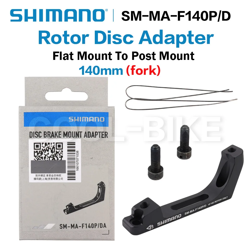 SHIMANO Disc Brake Adapter Road Bike Flat Mount To Post Mount R160D/D F140P/D F160P/D R140P/D R160P/D