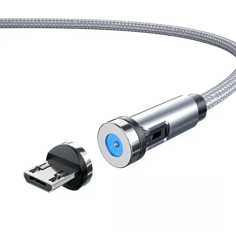 Magnetic 540-Degree Rotating Charging Cable
