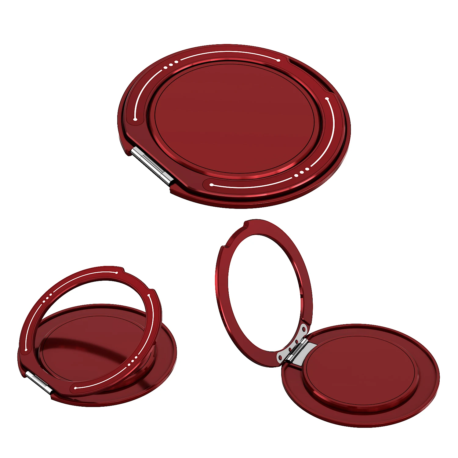 Adjustable Portable Folding Ring Back Sticker Phone Holder
