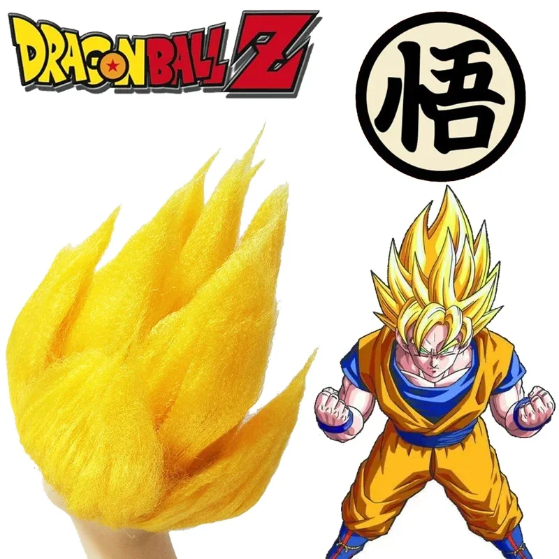 Peluca de Sayan Goku para Niños