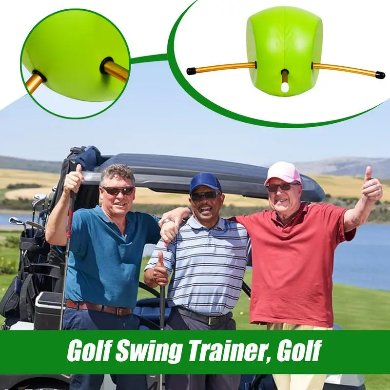 Golf Swing Arm Postures Corrector Golf Swing Trainer Connecting Ball Swing Chicken Wings Corrector For Golf Chipping Accessories