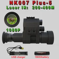 Digital Night Vision Scope Monocular 1080P 200-400M Infrared Camcorder Support Photo Video Recording with Rechargeable Battery 1