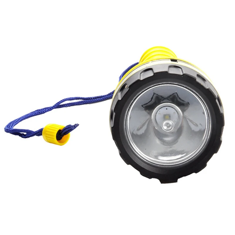 

4X Scuba Diving Flashlight Underwater Waterproof LED Diver Light Spearfishing LED Diving Lamp