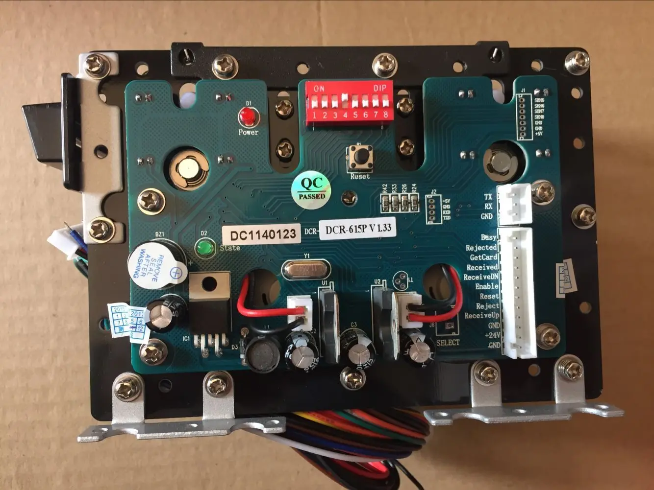 Auto Card collector for parking system/Card collector Module for car packing system ,with 2 motor