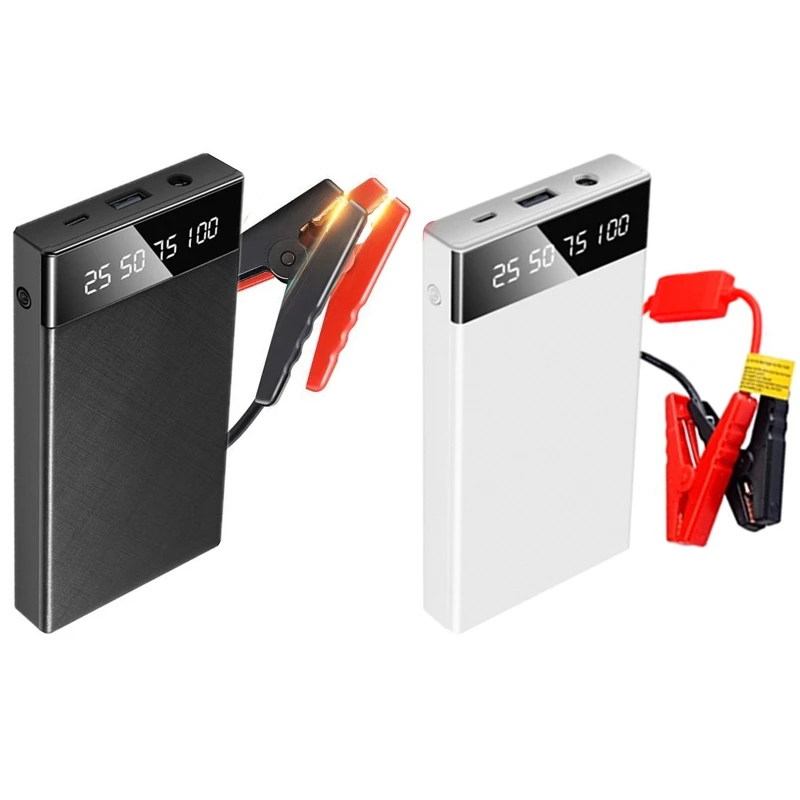 Convenient Car Jump Starter Emergency Power Bank 10000mAh 12V Auto Power Supply with Shorrt Circuit for Protection