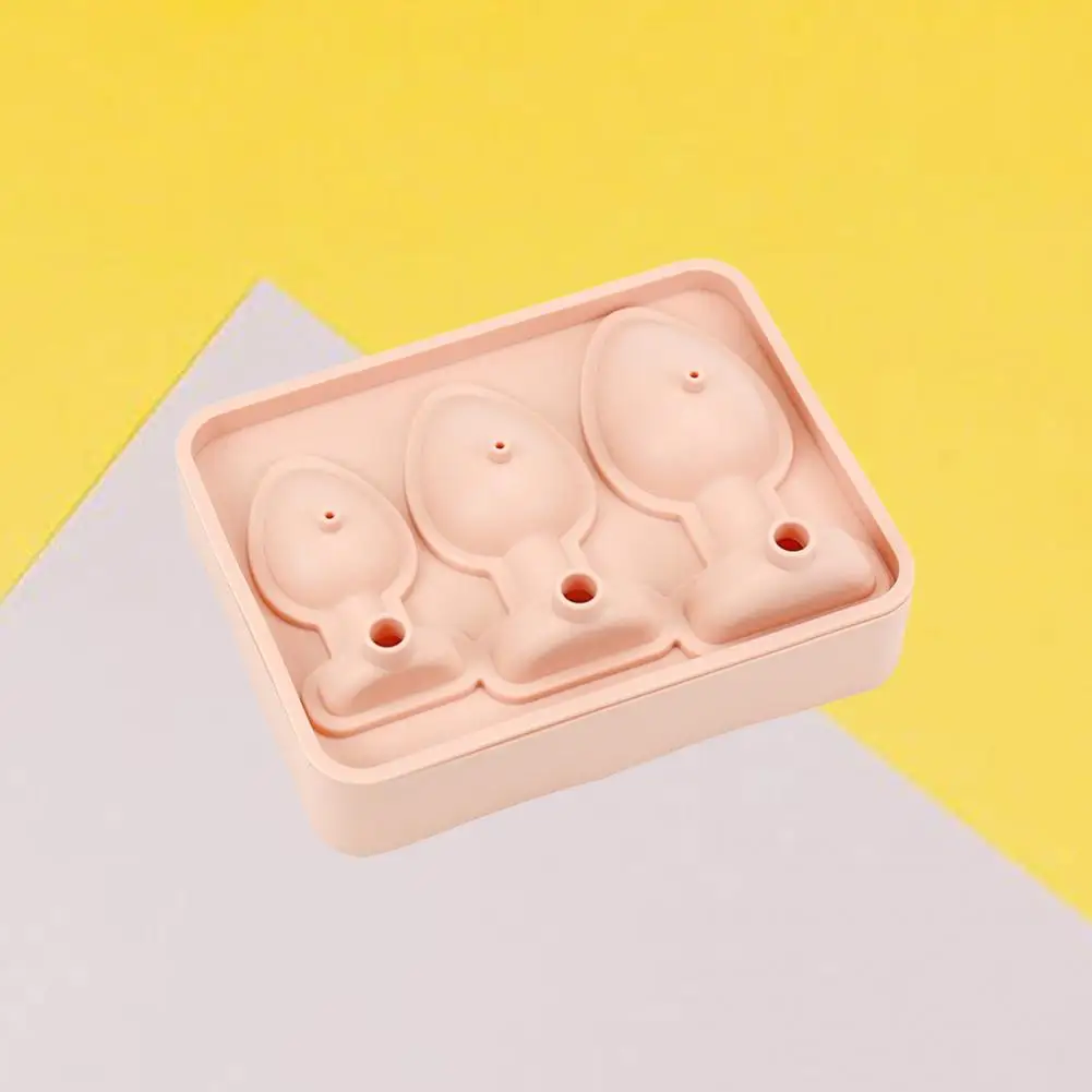 Silicone Ice Mold Humorous Butt Plugging Ice Cube Tray for Whiskey Cocktails Candy Diy for Party ice cube mold