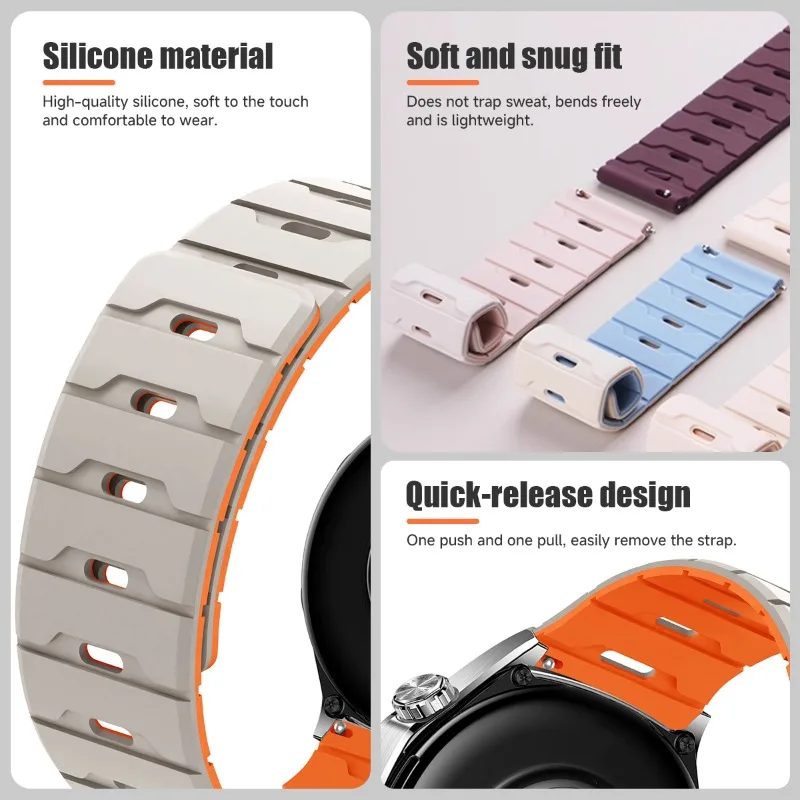 Magnetic Loop Silicone Strap - Available in Multiple Sizes