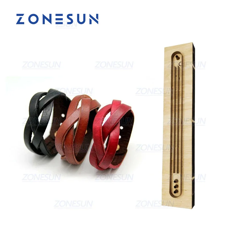 

ZONESUN сплетенный браслет инструмент для отделки кожи и бумаги