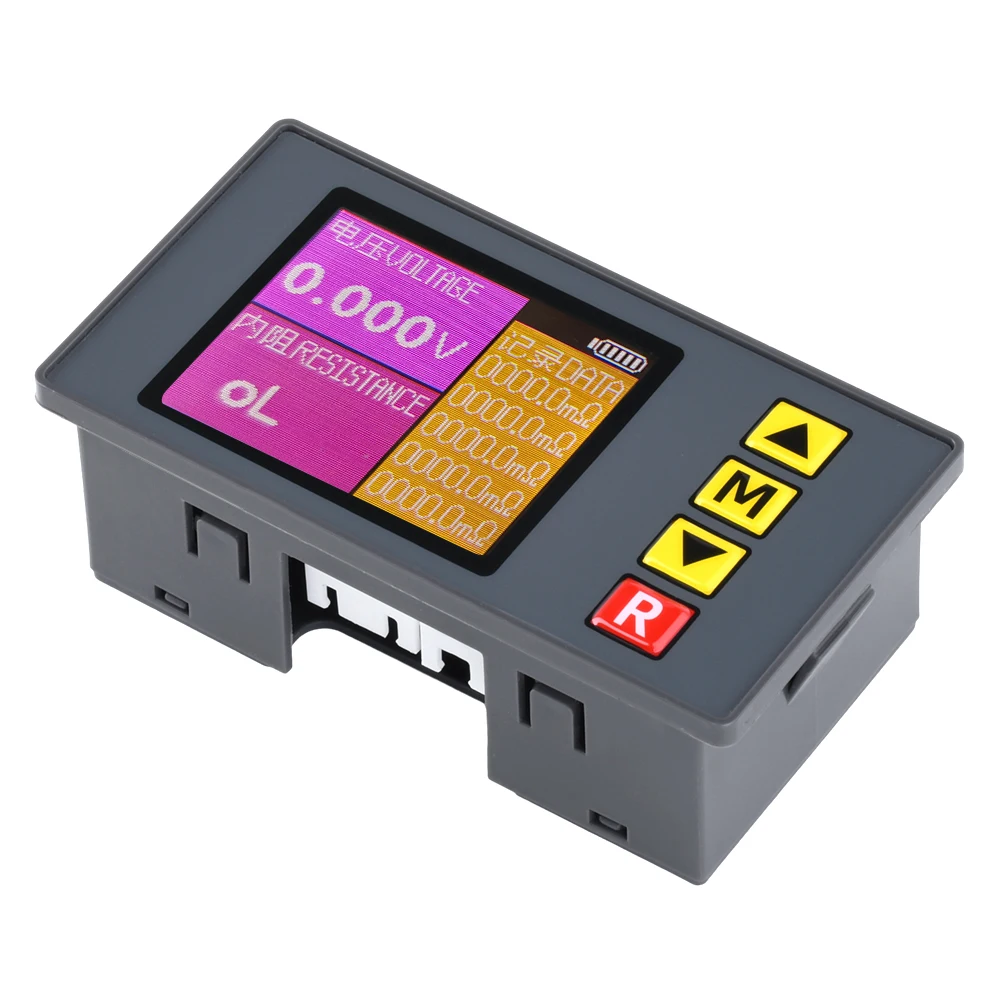 TS457 High-Precision Lithium Battery Internal Resistance Meter Tester LCD Digital Voltmeter Voltage Meter Detector voltage tester resistance tester