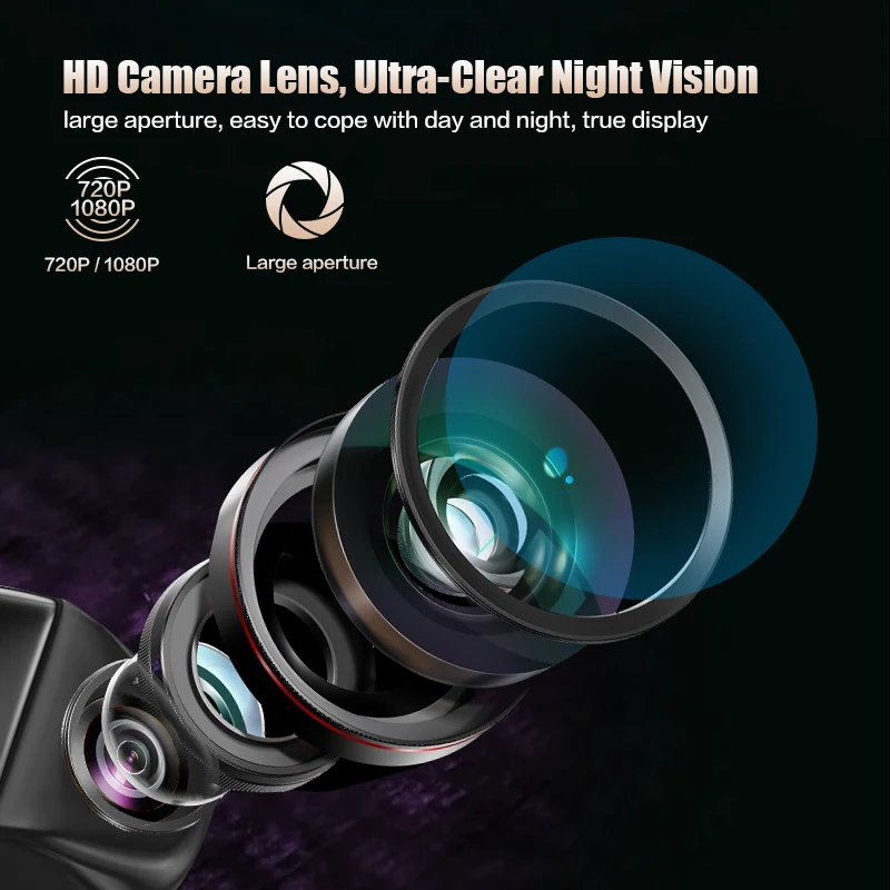1080P AHD 차량 후방 카메라 170 ° Fisheye 골든 렌즈 나이트 비전 방수 범용 VW 아우디 닛산 기아 마즈다 도요타 혼다용