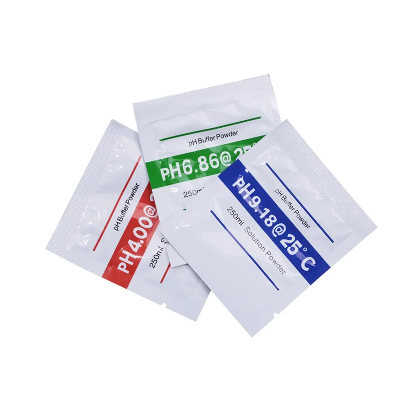 PH meter tester Powder Measure Calibration Solution 4.00 /6.86/ 9.18 three packs 3pcs/lot ph meter calibration powder ph calibration solution ph calibration powder