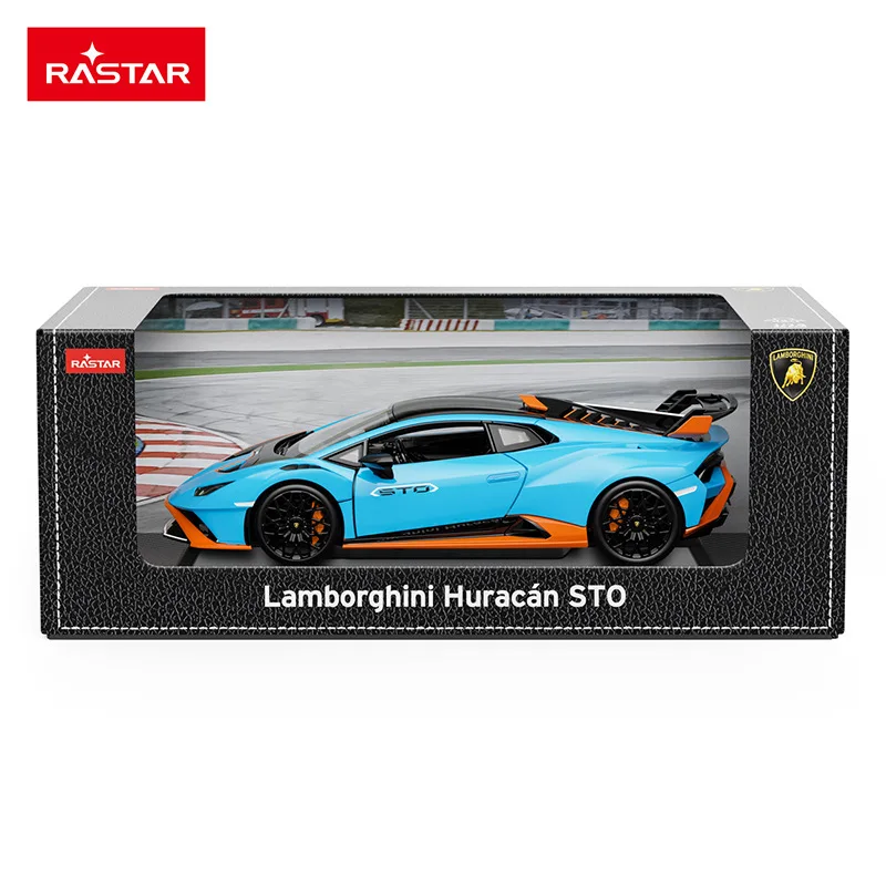 1/18 Big Lamborghini Huracán STO Alloy Sport Car Model Meatl