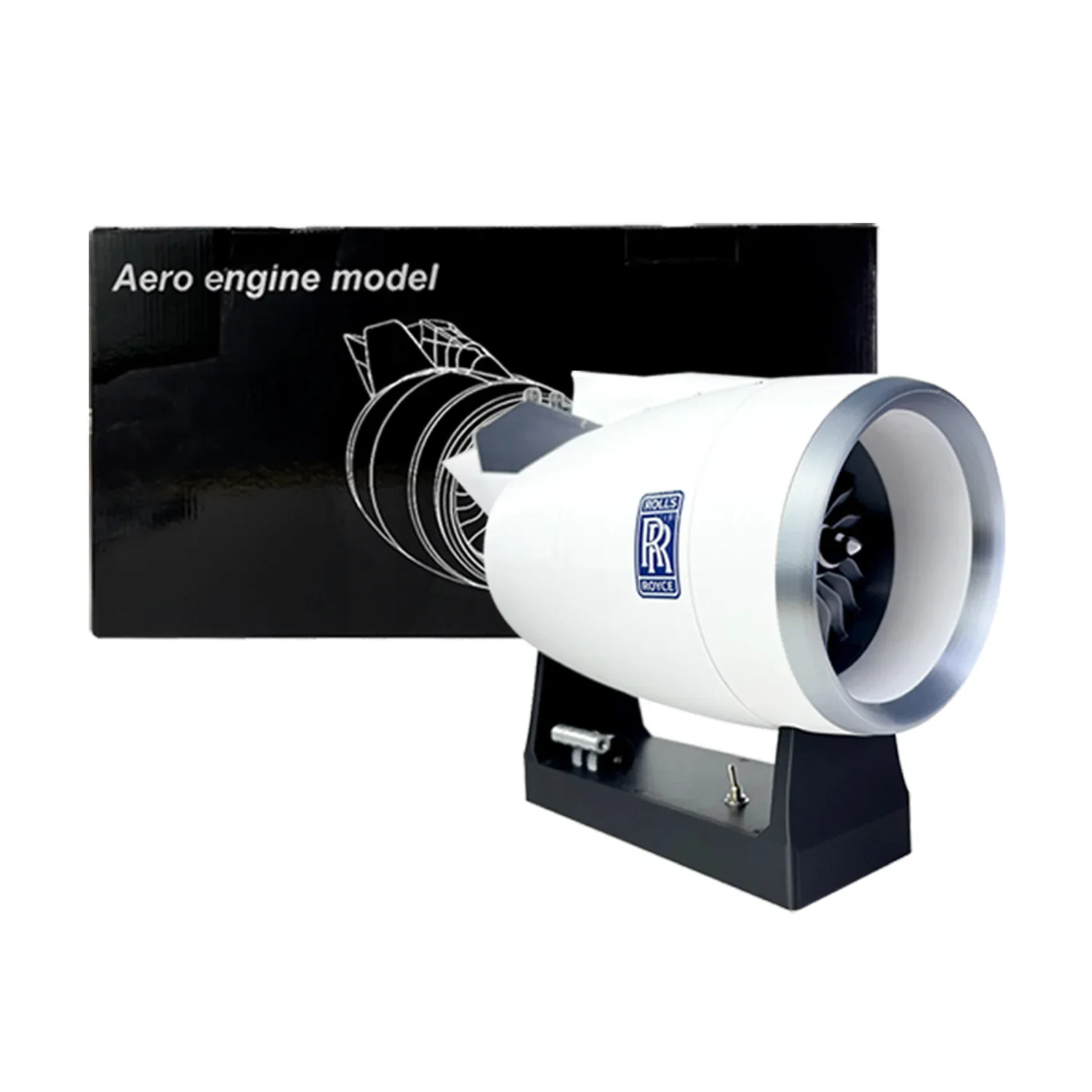 41CM 1/24 A380 TR-900 항공 터보팬 항공기 제트 항공 엔진 조립 모델 과학 장난감 시뮬레이션 액션 피규어 선물