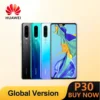 HUAWEI P30 Smartphone Android Global version 6.1 inch 40MP Camera 128GB ROM 4G Network Mobile phones Google Play Cell phone 1