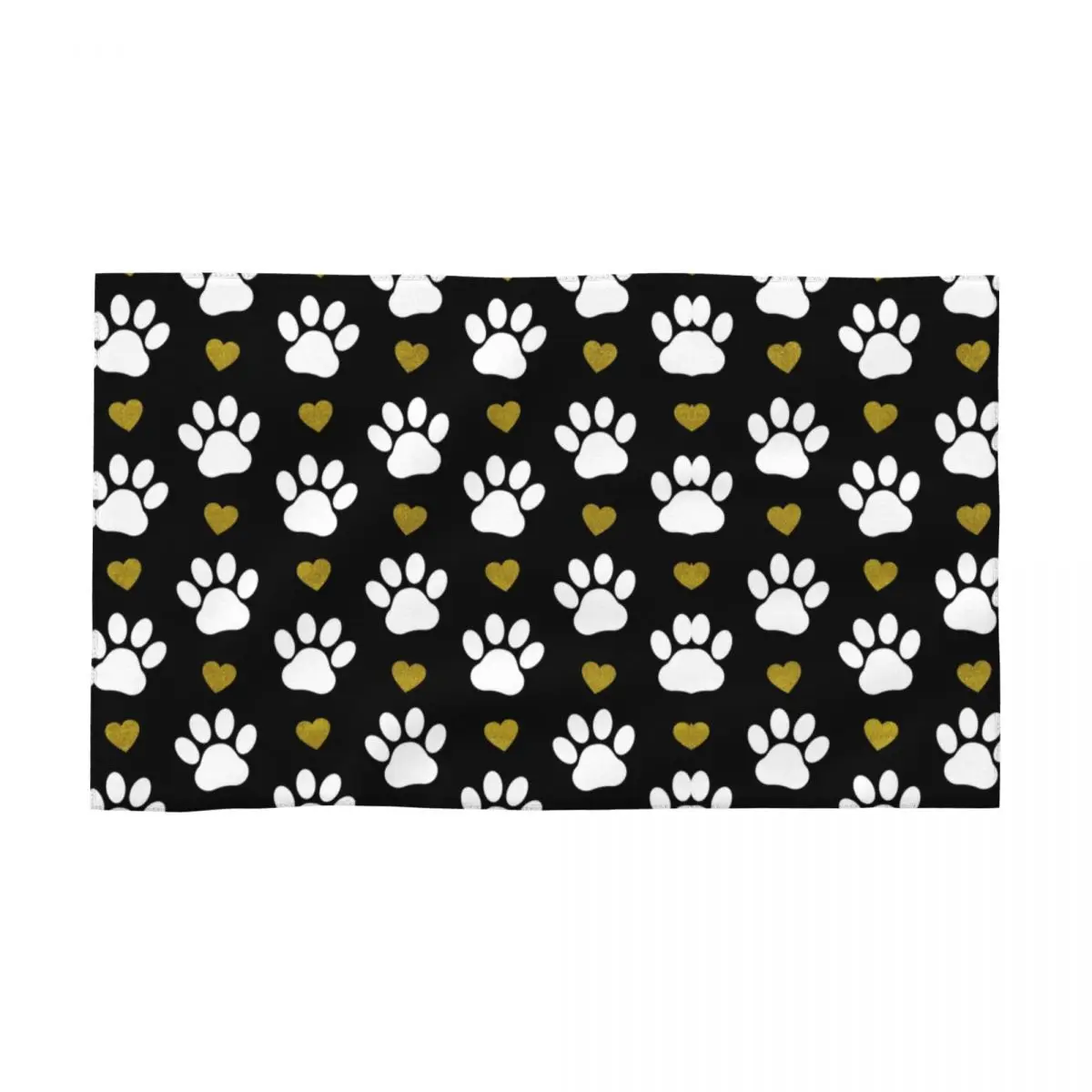 

Custom Trendy Pattern Of Paw Bathroom Shower Sports Yoga Towel Cotton Face Towels