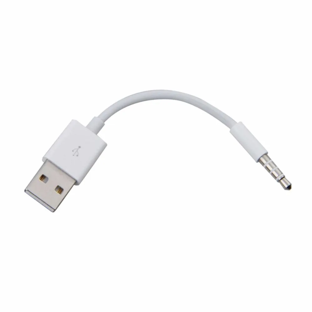 USB 2.0 Charger Interface Male to 3.5mm Jack Audio Male Adapter Cable + 3.5MM AUX to USB 2.0 Female Converter Cable