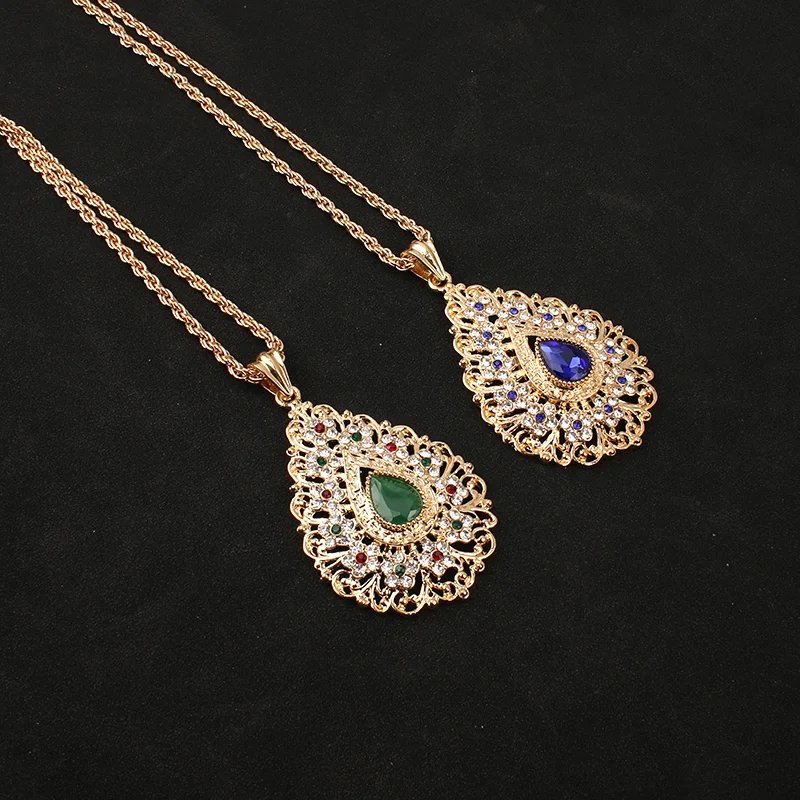 Arabian Wedding Jewelry Set Robe Dress Belt Earrings Necklace Moroccan Metal Waist Chain Wedding Bridal Crown Head Chain Bridal Jewelry Sets Crystal Jewelry Sets