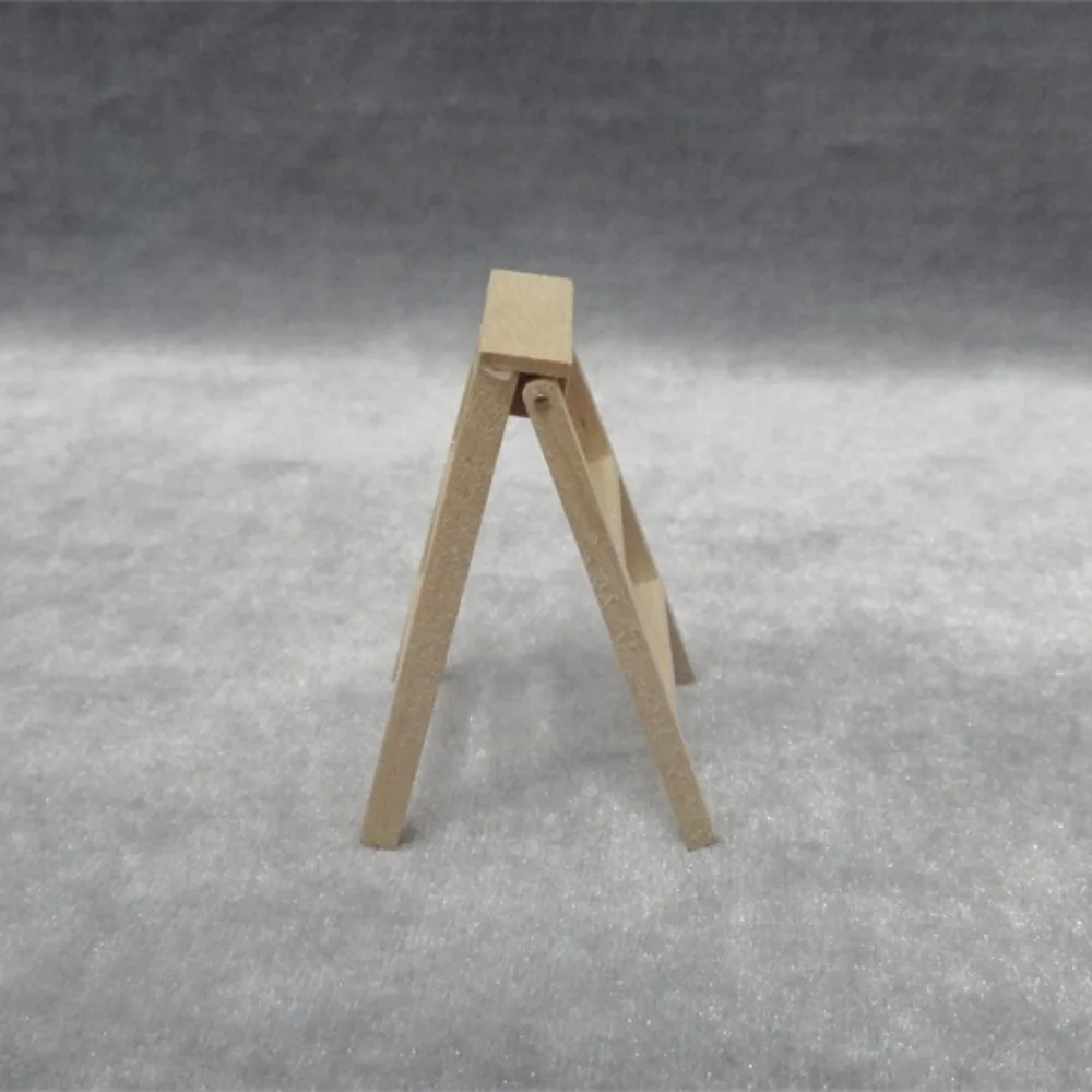 1:12 Dollhouse Miniature Furniture Handmade Wooden Ladder Fairy Door For Kid Magic Tooth Fairy Doll Accessories 5