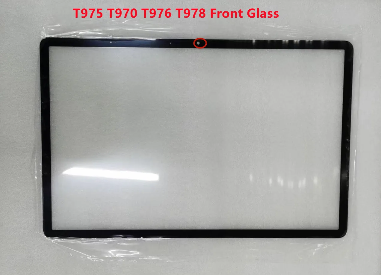 New For Samsung Galaxy Tab S7+ Plus T970 T976 T975 T978 Touch Screen Lcd Front Outer Glass Panel Touch Screen Glass With Oca
