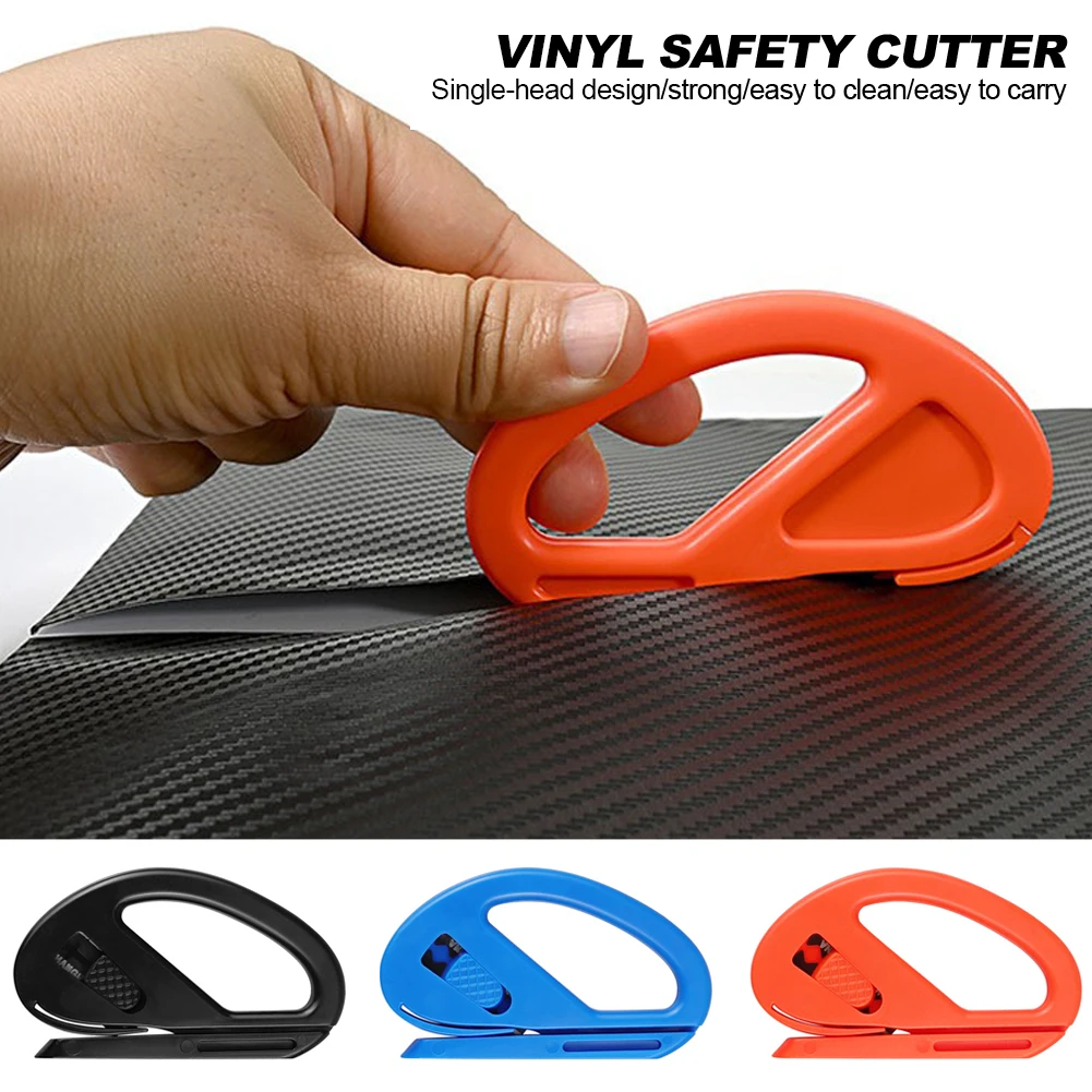 Car Vinyl Wrap Tool Set Film Cutter Squeezing Scraper Carbon Fiber Film Wrapping Cutter Aid Tool Window Tinting Craft Making car wrapping tools automotive film tools