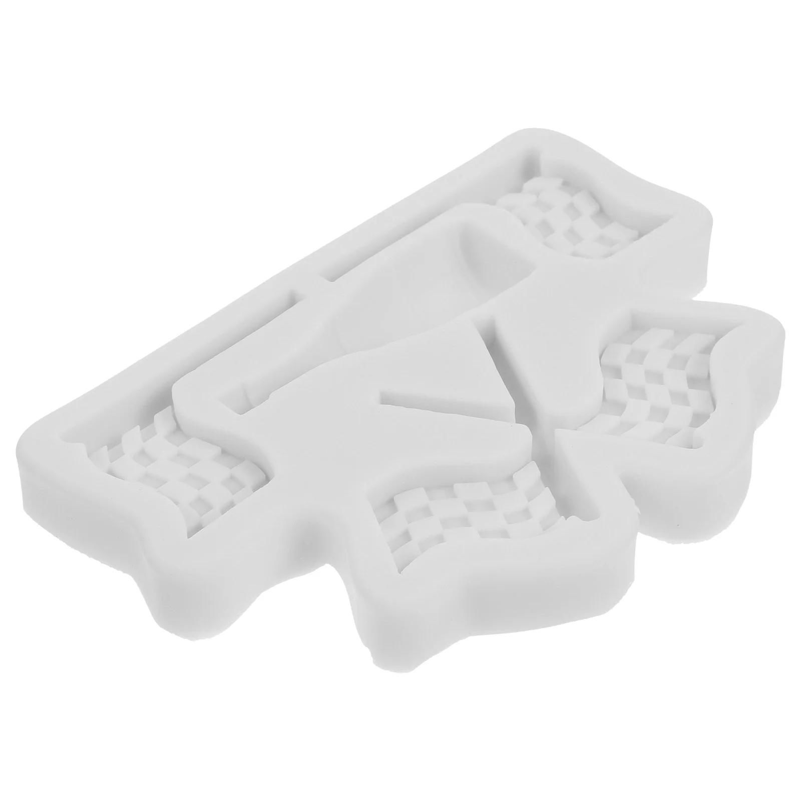 

Race Car Silicone Molds Car Flag Fondant Mold 3D Silicone Racing Car Mold Cake Decorating Candy Chocolate Mold Pastry